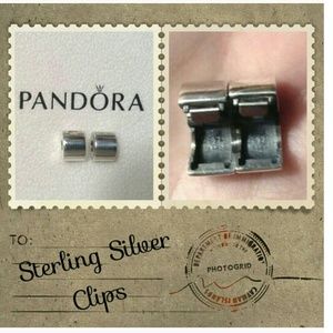 Authentic Pandora Clips