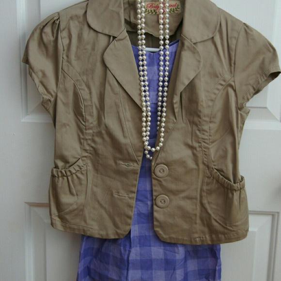 *NWOT*Purple Plaid Racerback Top - Picture 7 of 7