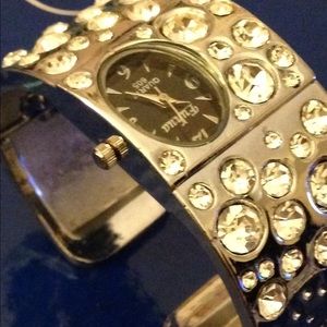Silver Cuff Watch