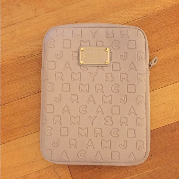 Marc Jacobs neoprene gray iPad case