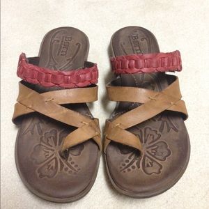 Born leather strap sandals