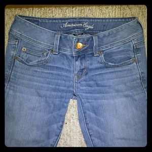 Size 0 Long American Eagle Jeans, Slim Boot