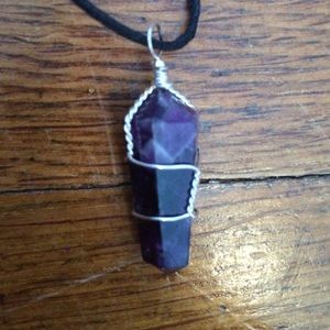 Quartz necklace