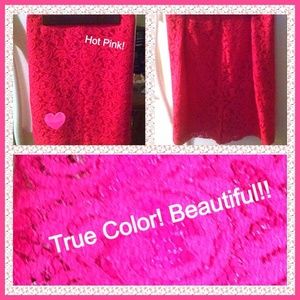 ✂️REDUCED!✂️Beautiful Hot Pink Merona Skirt