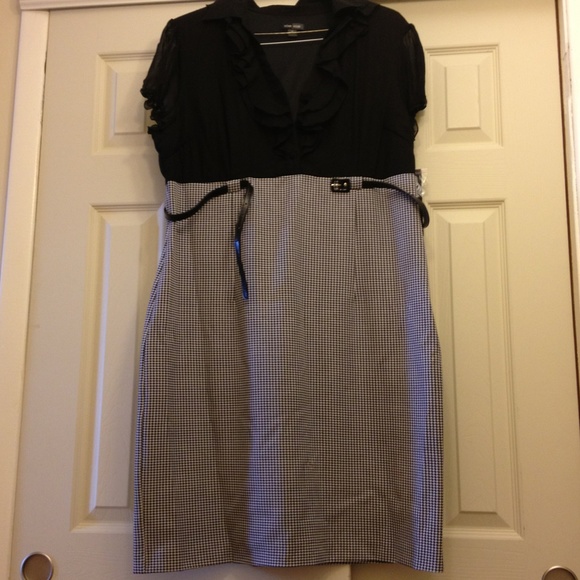 Black and White Dress