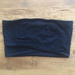 Black Topshop Bandeau Size 4