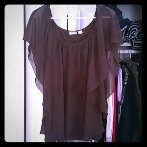 BEAUTIFUL BROWN BLOUSE