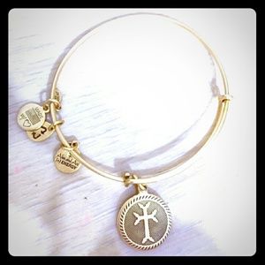 Alex & Ani "Cross" bangle