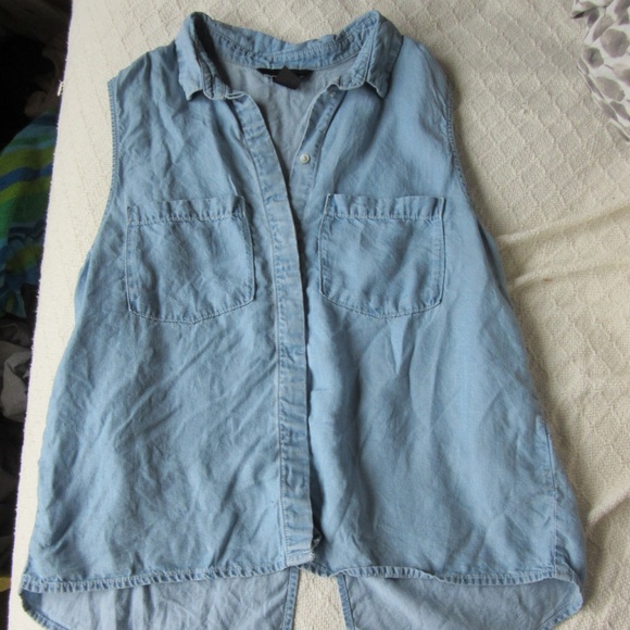 Chambray H&M Conscious Collection blouse