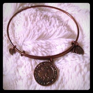 Vintage Alex & Ani "St. Christopher" bangle