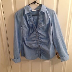 Light blue long sleeve shirt