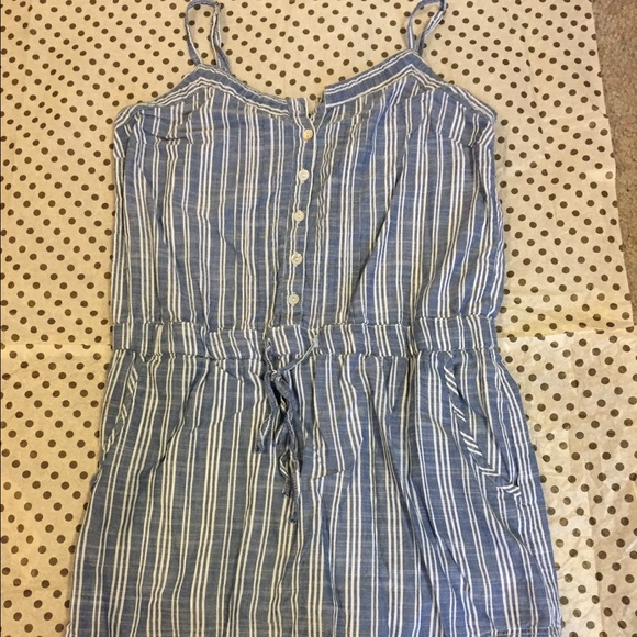 Striped Romper Dress