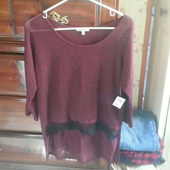 Brand new with tags Charlotte Russe shirt!