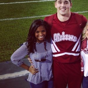 Houndstooth with Crimson red bow on back