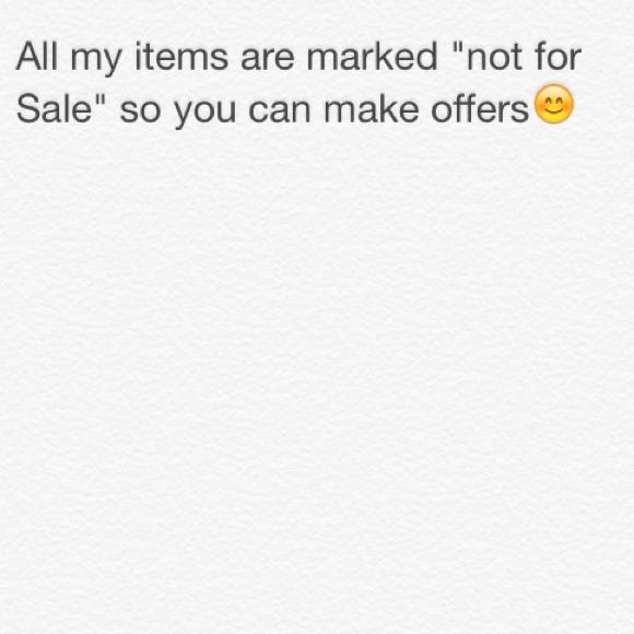 Make offers!!
