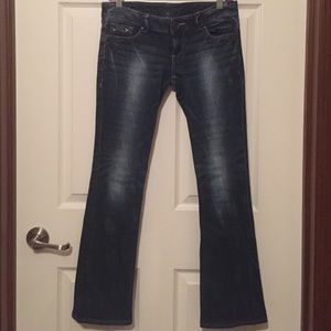 Express bedazzled bootcut jeans - 6 SHORT