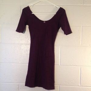 🔴SOLD🔴 Dark Purple, Mini Dress