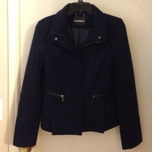 Navy blue coat