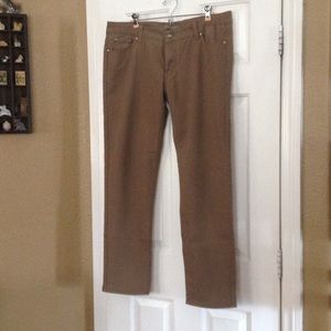 Jeans size 15/16  khaki color, straight leg.