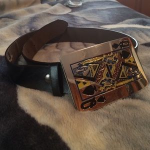 ***CYBER MONDAY SALE***Queen of Spades belt