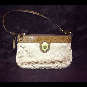 Large Coach Wristlet