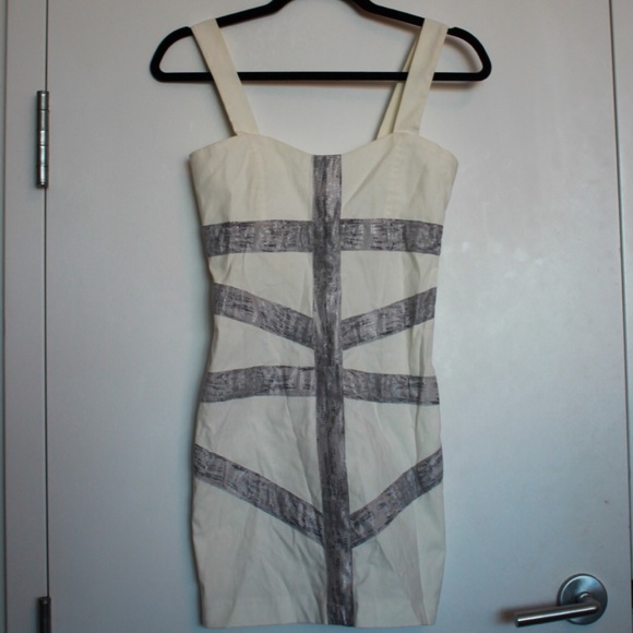 Nasty Gal Dresses & Skirts - NastyGal Serpentine bodycon dress/snakeskin detail