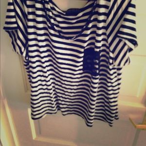 Striped forever 21 top.