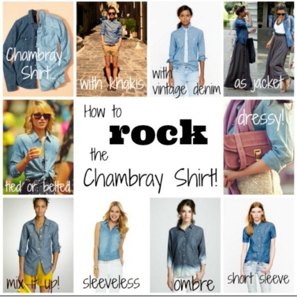 Denim chambray shirt - Picture 3 of 3