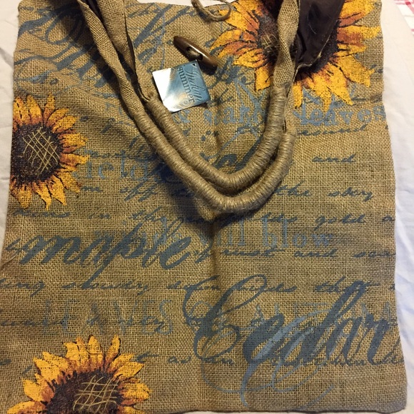 Grassland roads Handbags - 🌻REDUCED🌻 Cute Canvas Sunflower Bag
