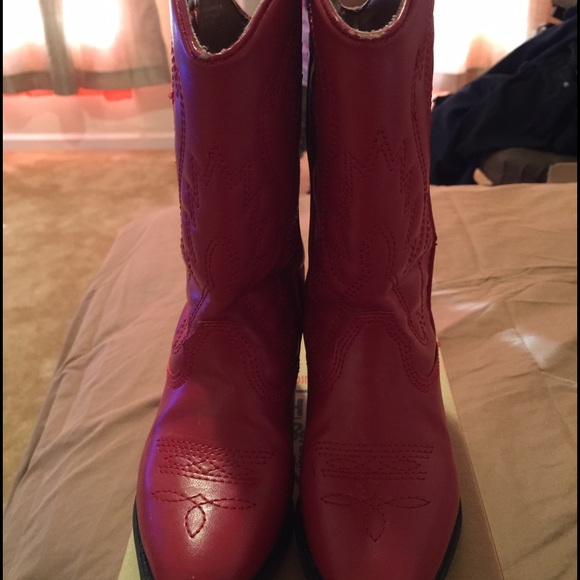 NORDSTROM RED "cowgirl" Toddler Boots