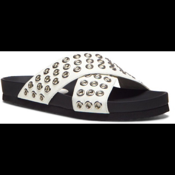 Basto White Multi Sandal