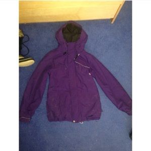 Purple Volcom winter jacket