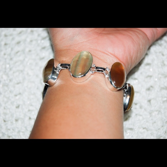 handmade & handcrafted gemstone jewelry Jewelry - Fluorite Agate Stone 925 Stamped Bracelet 6-6 1/2" handmade & handcrafted gemstone jewelry Jewelry - Fluorite Agate Stone 925 Stamped Bracelet 6-6 1/2"