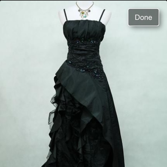 Satin Dress - Picture 1 of 4