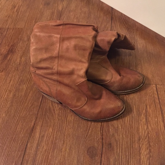 Steve Madden style cowboy boots