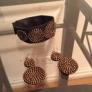 3 for 1 SALE:Earring, bracelet, and coach pouch