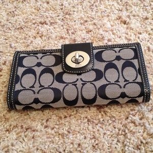SOLD Black Coach wallet
