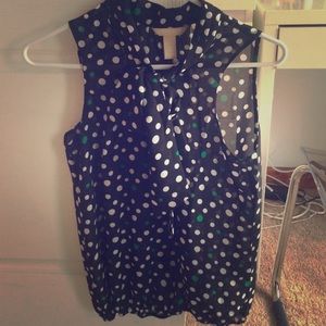 NWT Banana Republic sleeveless dress shirt