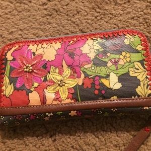 Sak roots zip wallet