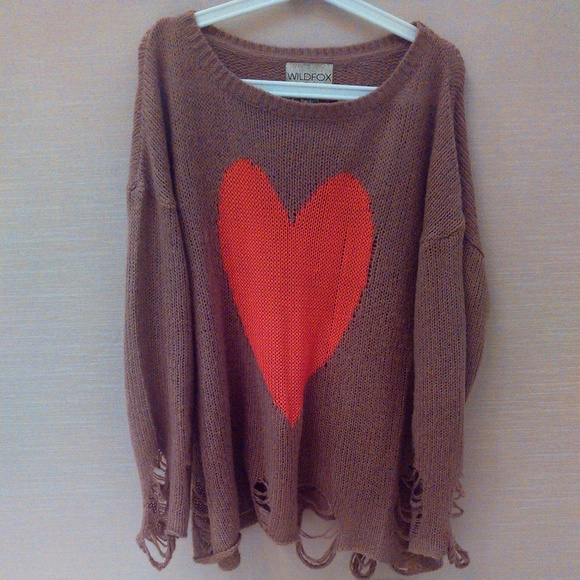 Wildfox ❤️ Sweater - Picture 1 of 4
