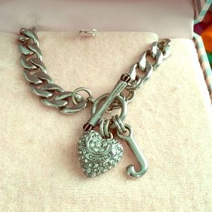 Silver Juicy Couture neckless, limited edition