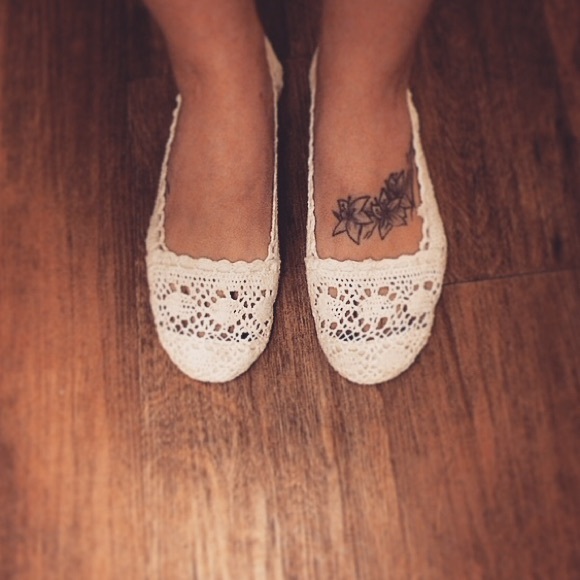 Crochet flats! Perfect for spring!