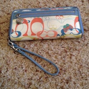 Coach wristlets - spring