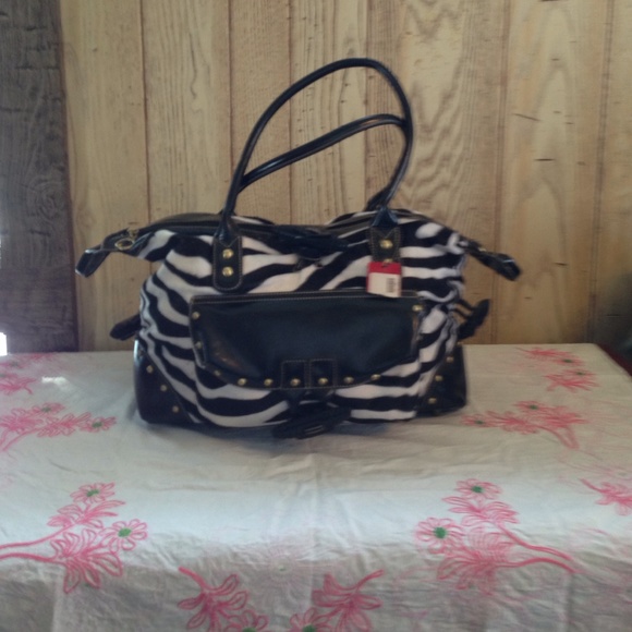 ZEBRA BAG   NWT