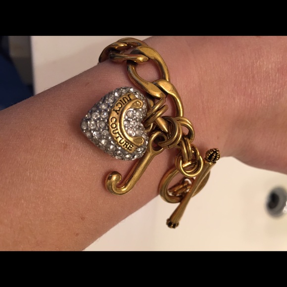 Juicy Couture charm bracelet in gold