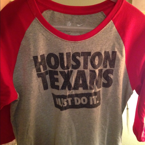 Super cute baseball inspired texans shirt