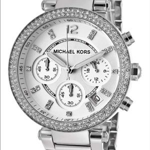 Michael Kors MK5353 Parker Silver Watch