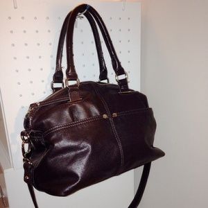 Tignanello Polished Pocket Convertible Satchel