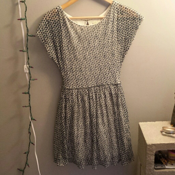 Polkadot Skater Style Dress