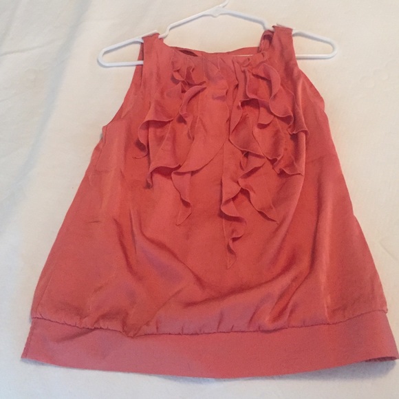 Ann Taylor Loft ruffle tank
